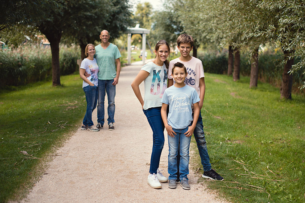 Familieportret fotoshoot