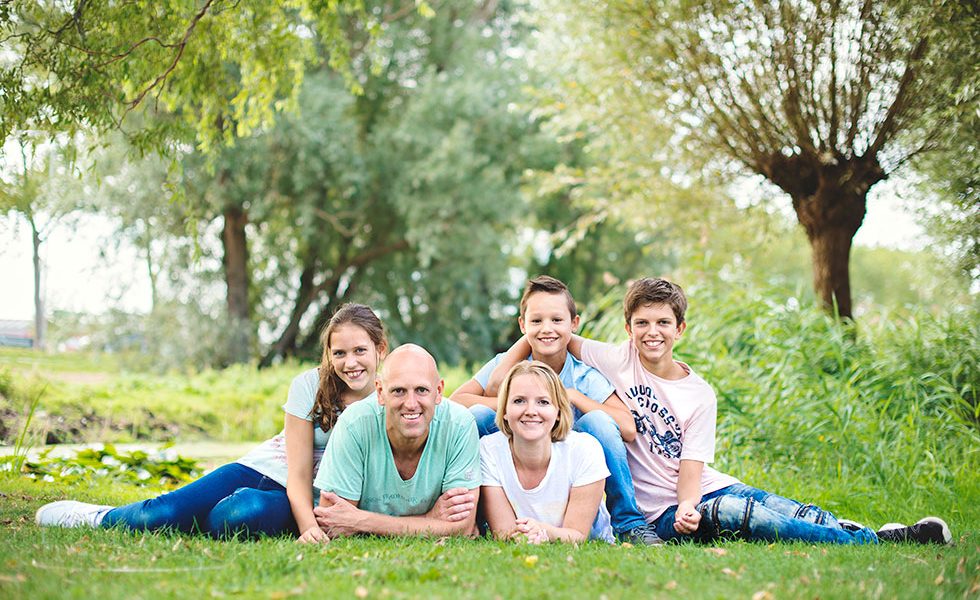 Familieportret fotoshoot Zaanse Schans